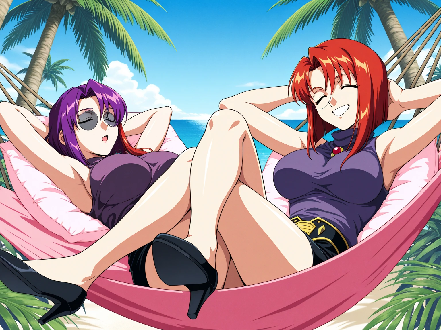 (((JJKstyle))), girl,Jujutsu Kaisen, long hair, white hair, hair over one eye,purple eyes, bikini ๐๐โฅ๏ธ๐โจ๐ฆ๐๐๐๐ฆต๐๏ธ๐๐ฅต๐๐ผ๐ฆ hair over one eye 1 girl a little fat