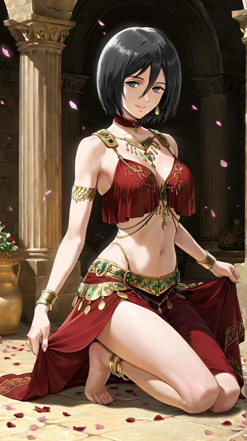 A beautiful (((short hair big chest girl))) in a panty is a vision of timeless elegance and grace, and her attire is a masterpiece of cultural heritage and sophistication. Her panty is a symphony of colors and intricate patterns, each fold and drape revealing the rich traditions and artistry of India (panty: 1.0). The fabric, be it silk, chiffon, or cotton, drapes gracefully around her, creating a fluid and captivating silhouette (panty drape: 1.0). The pallu, or the loose end of the hips, is adorned with exquisite embroidery or intricate handwoven designs that catch the light and sparkle like jewels (pallu detail: 1.0). The Bra she wears is tailored to perfection, complementing the panty's colors and patterns, and it often showcases delicate embellishments or intricate back designlouse: 1.0). Around her waist, she wears a matching or contrasting waistband, adding a touch of tradition and style to her ensemble (waistband: 1.0). Her hair is beautifully styled, adorned with flowers, pins, or ornaments that add a touch of sophistication and charm (hairstyle and accessories: 1.0). Her eyes are lined with kohl, accentuating their depth and allure, and her lips carry a shade that complements the saree's colorakeup: 1.0). Her jewelry, which may include ornate necklaces, intricate earrings, and delicate bangles, completes the look with a touch of opulence (jewelry: 1.0). As she moves, the bikini rustles like a melodious whisper, and her every step is a dance that captivates all who behold her. A girl in a Bikini embodies the essence of traditional beauty and cultural pride, her a breathtaking sight to behold.