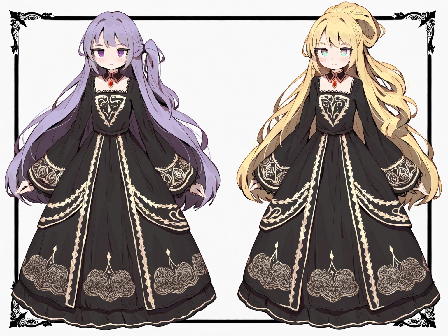 1 girl, standing alone, (ibaraki_Douji), blond, yellow eyes, slitted pupils, oni horns, Japanese clothing, pointy ears, kimono, bared shoulders, Off The Shoulder, yellow kimono, forehead mark, toenails, sharp toenails, ((Red Hands)), hair accessories, slickedback hair, jewerly, aretes, ssmile, ssmile, (sharped teeth), (hands on chest), gazing at viewer, trunk, standing, work of art, best qualityer