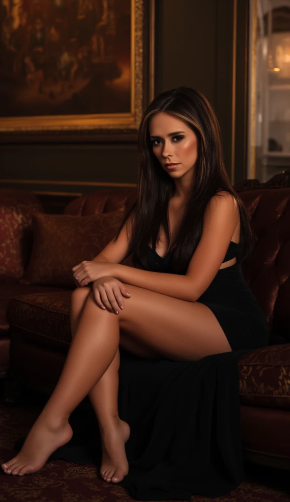 1girl, cleavage, medium breasts, 4k, beautiful,  looking at viewer, headshot, BREAK
business suit with no undershirt, slacks,  sleeveless suit coat, necklace, earrings, stiletto heels,  BREAK
pale skin, white skin, fair skin, long straight hair, BREAK
<lora:Mega:1>