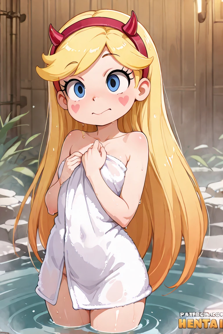 (masterpiece, best quality, Highly detailed, Highly detailed, High Quality, perfect quality, good quality, HDR, UHD), Score_9, score_8_up, score_7_up, score_6_up, 2d, RayNymph, (Helena_Headbasket), (((1girl, solo, alone))), (((yellow long hair, black eyes, wide hips, curvy))), light skin, looking at viewer, smile,

(((    naked, nude, nipples, vagina   , from back, from behind ))),

sexy pose, dynamic pose, dynamic angle, cowboy shot,

outdoor, epic jungle forest, dark, 