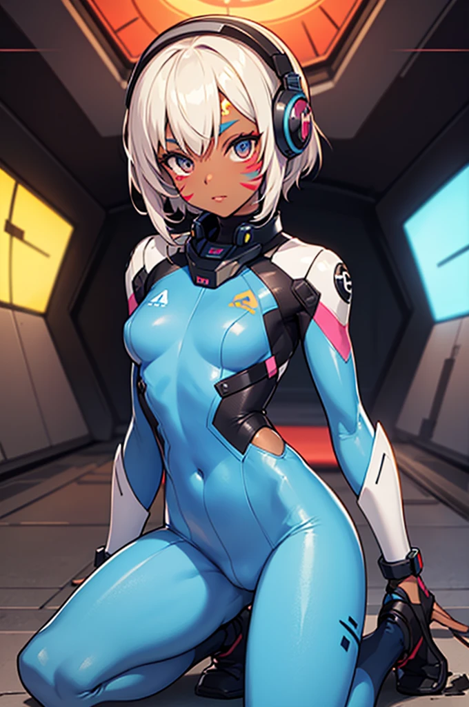 uma mulher, olhos grandes, olhos brilhantes, light baby blue eyes, cabelo pretos, seios grandes, Missionary Panty Action Cowgirl position action,, batom, sombra, oil on the body, Garota linda, ( Beleza corporal perfeita: 1.4, Symmetrical face with harmonious features, Obra-prima, melhor qualidade, cinematic lighting, piel texturizada, Anatomicamente Correto, alto detalhe, realismo, high resolution, Unidade de papel de parede 8K, Profundidade de campo, Oil Wet Body: 1.2
