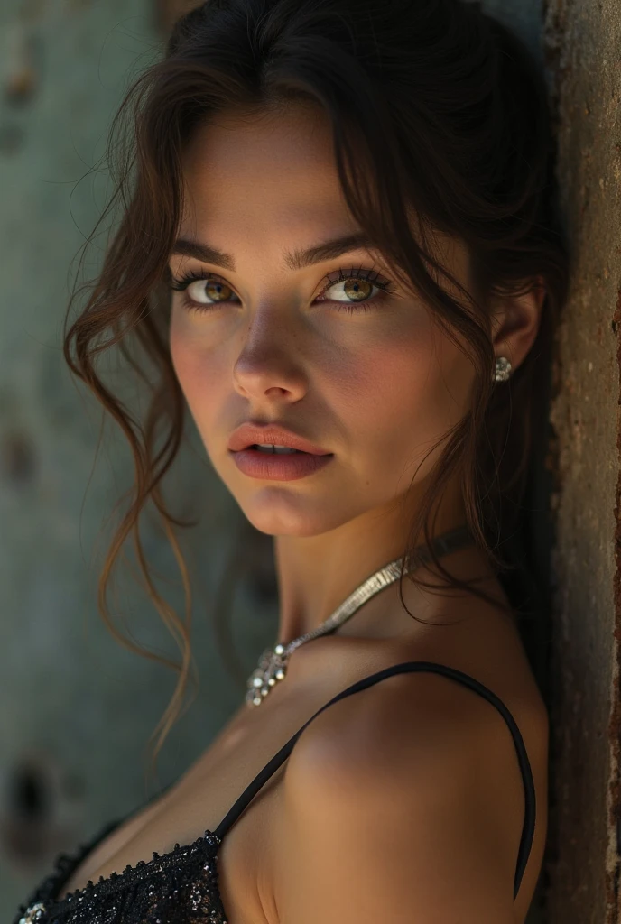 foto da jovem (Hari Nef:1.1), rosto deslumbrante, beleza estonteante, (foto de corpo inteiro), vestido festa de gala, posar para uma foto, Garota sexy, lovely woman, mulher bonita, Beautiful woman, mulher deslumbrante, Pose casual, Beautiful girl, menina atraente, olhar sexy, beautiful young lady, bela imagem, (red lips lipstick), maquiagem elegante, sun sunset, estilo por (Steve McCurry), Dispositivo Nikon Z FX, lente EF 70mm, cinematic lighting, cinematic image with IMAX camera, style long exposure, tipo de tiro longo, cena de cores vibrantes, fotorrealista, intrinsic, beautiful face, Rosto ultra-detalhado, corpo perfeito, corpo inteiro, Impeccable, Realistic, altamente detalhado, Art Station, trend, master piece, Rosto realista, pele realista, olhos detalhados, grande arte, ultra realistic n-9 render, 4k, 8k, 16k, 20K, HDR, UHD, 64K, perfect lighting, studio lighting, fotorrealista, hyper realistic, symmetrical face, Motor irreal, Bokeh, High Resolution Scanning, fotografia profissional