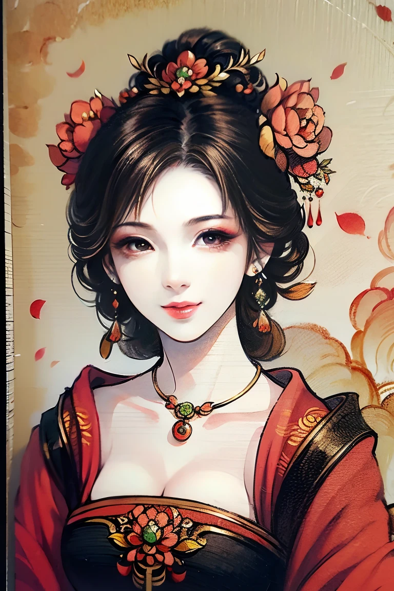 Best quality，masterpiece，Ultra-high resolution，（Realistically：1.4），absurd，（Eye Focus），（Surface Focus, Clear facial features），Complex 3d rendering of beautiful and charming biomechanical female porcelain figures，(((With porcelain surface)))、simulation、Beautiful natural light、Rim Light、1 5 0 mm lens、an aztec warrior、Merits、perforation、aztec tattoo、Branch flower、Vanilla leaves and stems、winding tree roots、White flowers、Fine-leaved lace、Steampunk、Silver filigree details、Alexander McQueen Haute Couture、Pearl ear-rings、Art Nouveau embroidery、Hexagonal network cable、Mandelbro fractal、Facial muscles、Cable、Microchip、grace、Beautiful natural light, Studio Lights, Rim Light, Very detailed content, Surrealism, sharp, Rendering by Octane, HR Gig Style, Volumetric Lighting, 8K Post-production, god floating in fire[The discovery of wormholes leads to new worlds|The cursed prince must marry the Void]，[Storm：Fantasy：0.6]light，Detailed background，In the center，michael bay style，insane detailed，HD，Concept Art，The art of math，Energetic，（The most beautiful art in the world：1.2），（V0id3 Energy：1.3）