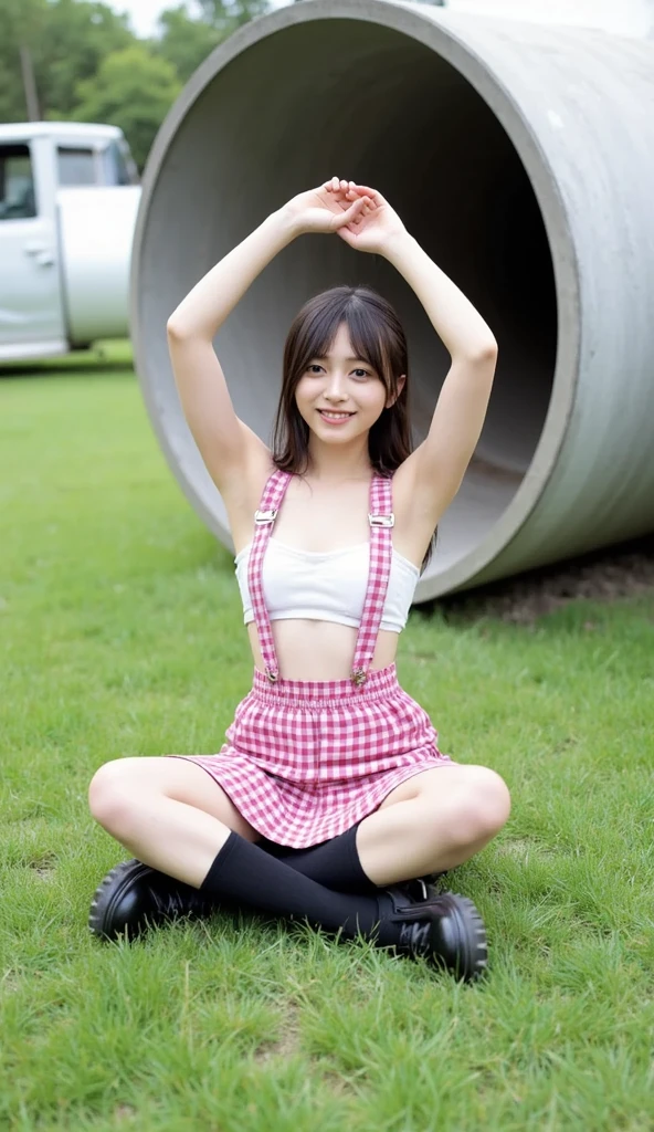 Pubic hair grows、Smile full of happiness、((( :1.3)))、Sex Parties、During sexual、Panting face、Lacking、After being attacked、Sweating、Expression in a state of excitement、short-hair、eye glass、fullnude(nearly naked:1.3)、(((Plaid super mini skirt:1.3)))、Plaid miniskirt、top-quality、​masterpiece、dark brown hair、Big beautiful blue eyes、Taut、big breasts thin waist、look up to、Hair strands、light skinned、Side braid、a miniskirt、Panchira、The skirt flips up in the wind、(((Pink Panties)))、(((Big beautiful smile)))、beautiful girl of 20 years old、Smile full of happiness、a beautiful slender girl、Detailed cute face、(pubic hair sticks out:1.1)、(Transparent nightgown)、(((Transparent clothing:1.3)))、((Squat with your legs open))