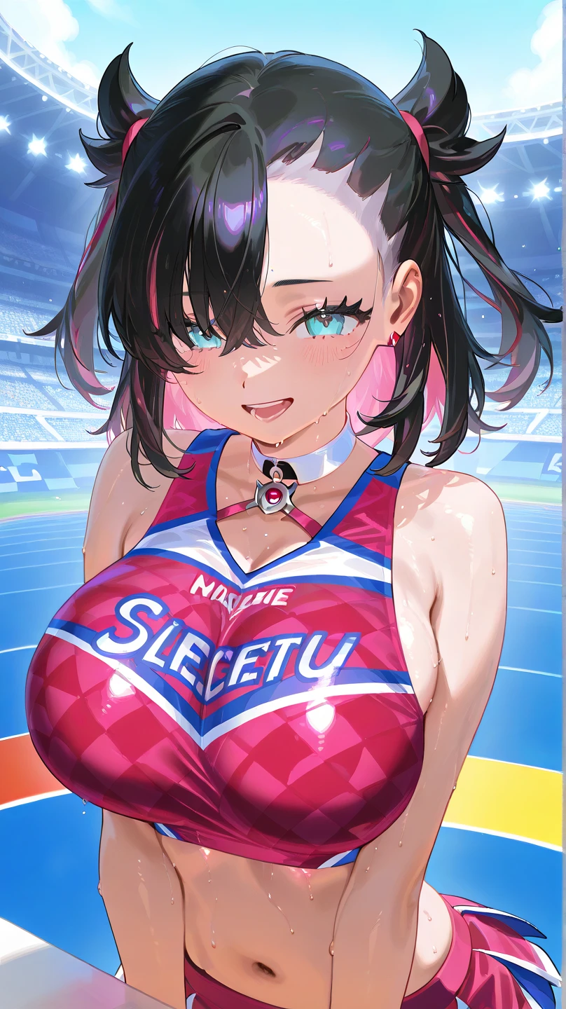 A football player wearing Bayern Munich's short sports uniform, excellent anatomy, bare arms respecting the uniform, football stadium, (best quality,4k,8k,highres,masterpiece:1.2),ultra-detailed,(realistic,photorealistic,photo-realistic:1.37),1 footballer,detailed facial features,detailed musculature,detailed uniform, dynamic pose,sports stadium,bright lighting,vivid colors