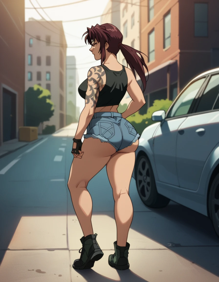 1 girl, (medium breasts))), (((wearing short bikini))), (magenta hair), (((bright yellow eyes))), slim arms, (on the beach at night with starry sky and full moon blood), (slim waist), (((muscular legs))), muscular belly, bare feet, (((showing big ass and looking down))), (full body photo), standing, (twintails ), long eyes, eye flare, bad mood, anime, anime style, ray tracing, glare, drop shadow, panorama, Sony FE, 8k, UDisk, masterpiece, accurate, anatomically correct, Super Detail, best quality, ultra high resolution, UDisk hard, 16k