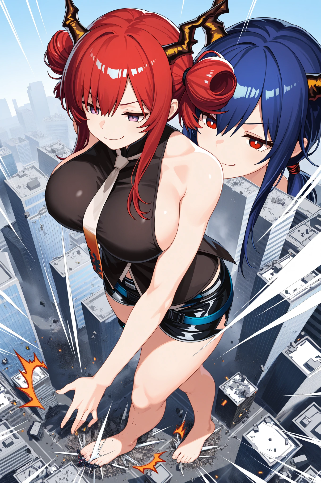 Anime drawing similar to a depatriarchalization magazine 