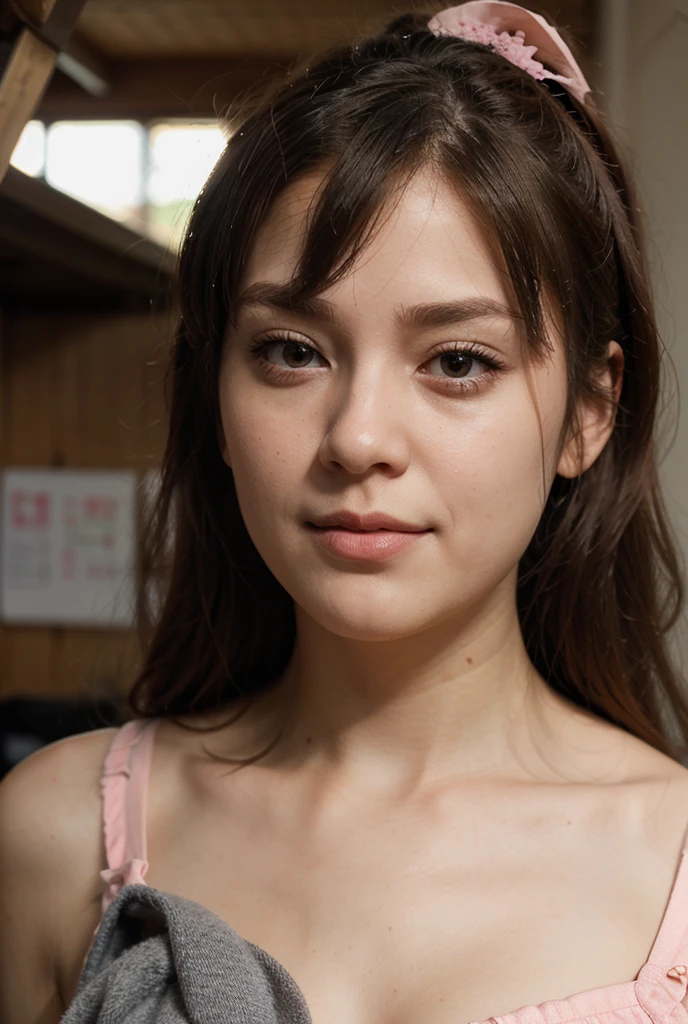 Photo of Jenna Ortega, spaghetti strap tank top, semi-transparent_wet_tank top, cleavage breasts, skirt, blue eyes, very long hair, hyper detailed, looking at the viewer, hourglass body, muscular, cozy atmosphere, classroom, photography, session of photos, captured by Panavision Panaflex Platinum Camera with Panavision Primo Primes 50mm T1.9 spherical lens