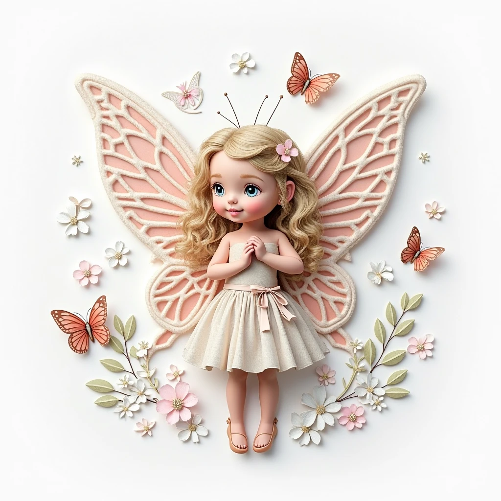 painting of a little girl with angel wings sitting on a cloud, beautiful angel, of beautiful angel, of an beautiful angel girl, portrait of a beautiful angel, angel girl, adorable digital painting, beautiful angel girl portrait, angel, angel-themed, cherub, full of paintings of angels, angelic face, angelical, angel face, beautiful female angel, angels