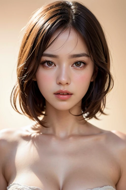 ((Highest quality)),((8K、32k)),(Genuine)、(detailed)、((Beach))、((Bust up shot))、((face closeup))、(White skin)、(Big Breasts)、The best balance between face and shoulder width、Micro Bikini、Shiny Hair、Short Bob、Glowing Skin、Japanese、beauty、Looking into the camera、Thick lips、kawaii、Hehehe:1.2、Shot with a film camera、RAW shooting、#24、Genuine、フォトGenuine:1.4、Photon Mapping、Physically Based Rendering、Perfect Anatomy、detailedなデコルテ、detailedな目、detailedな二重、detailedな咬筋、detailedな鎖骨、Perfect Fingers、Finger Description、(品質 8K)、((White skin))、Avoid mascara、Hair with movement、detailedな毛穴、Natural light、detailedな描写、Blushing、Fine pores、Perfect cleavage、masterpiece、Blushing、detailedな腹筋、sexy、detailedな脇の下、(slender)、(Upper Body)、detailedな目元、1 person、
