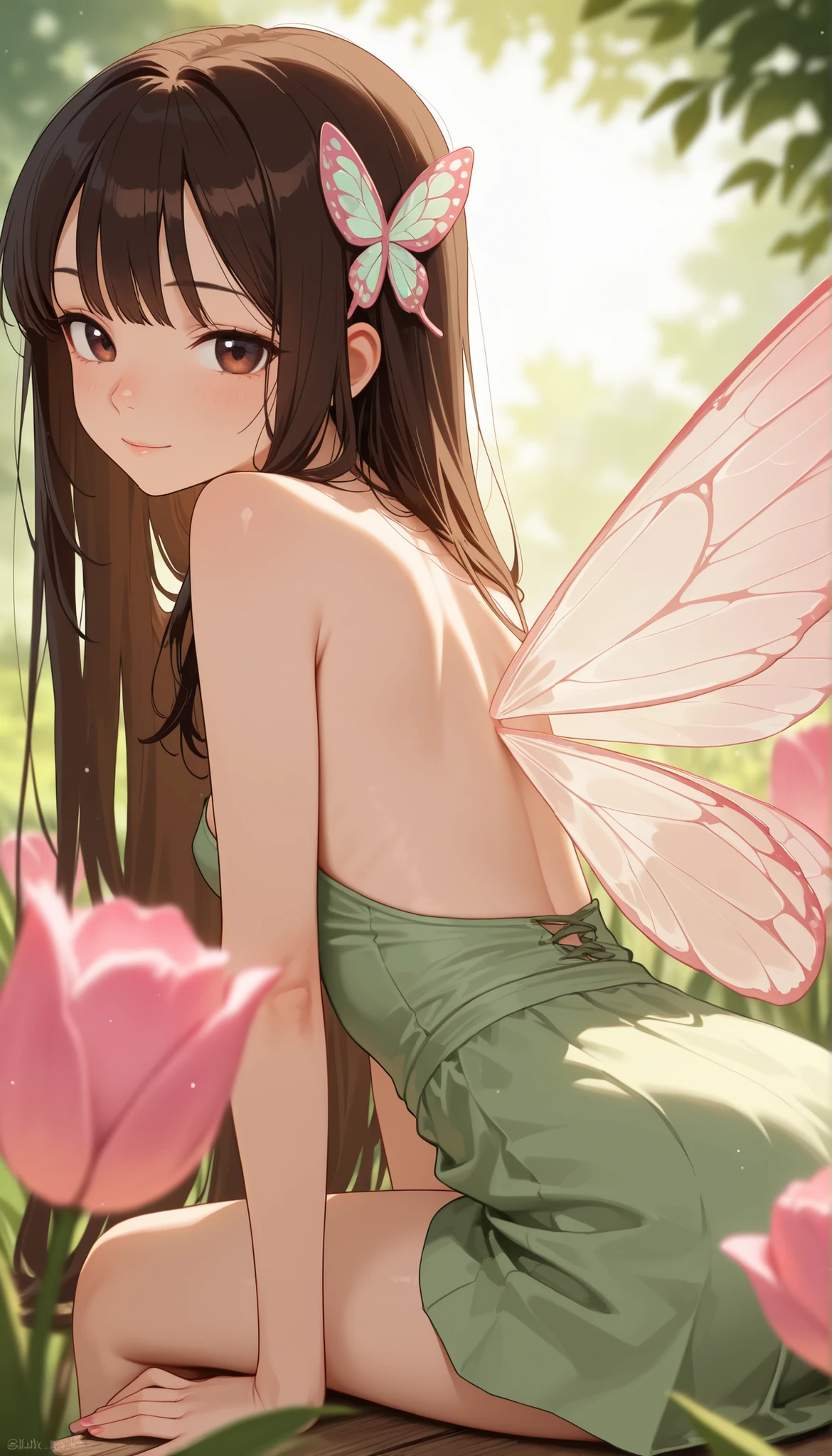 Butterfly Shinobu Ero Naked Insertion