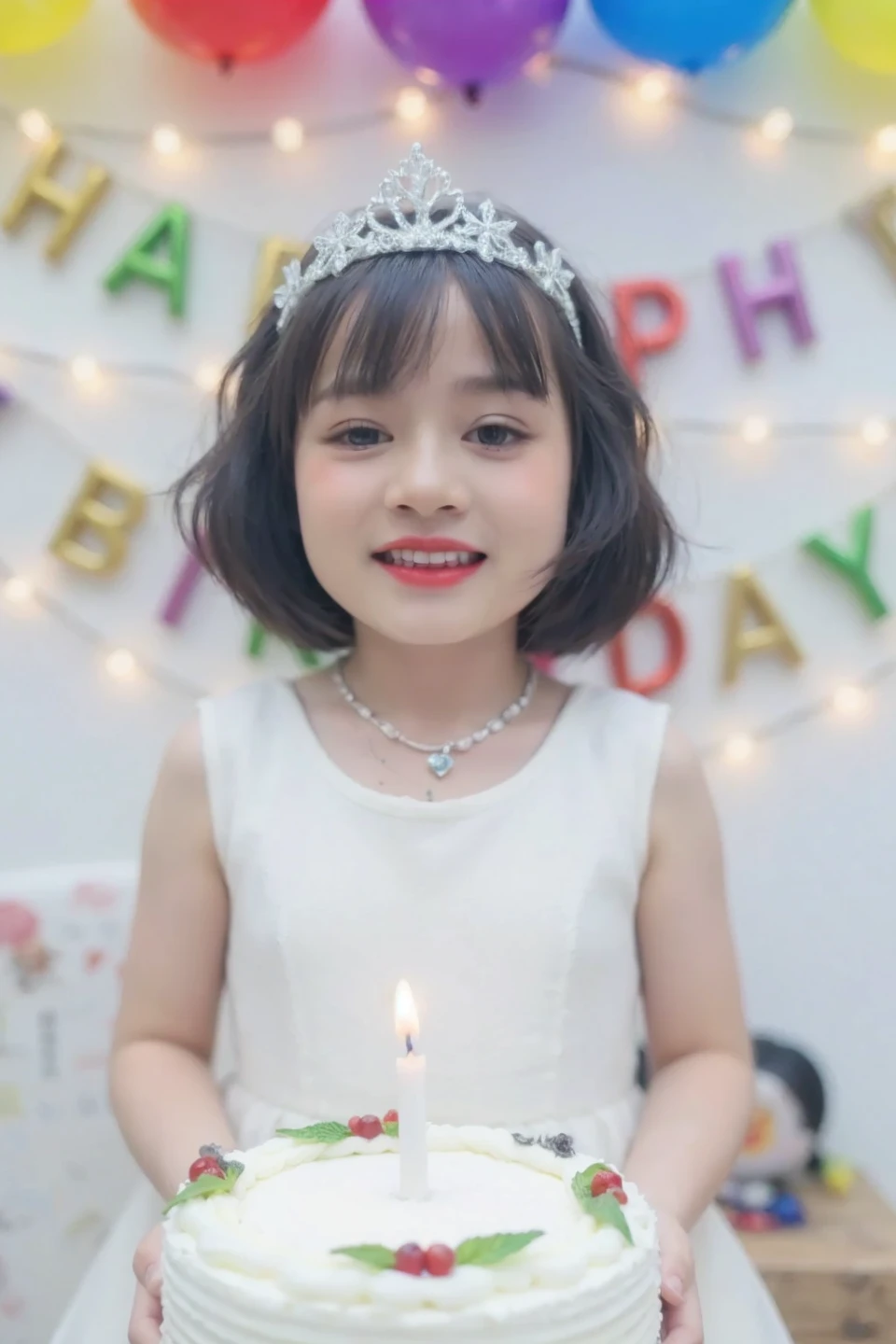 Arad little girl posing for a photo wearing a headdress, and she smiling，Very happy, uma linda princesa, posing as a queen, dressed as a queen, smiling as a queen of fairies, she's smiling, and she smiling，Very excited, wearing tiara, China Princess, dang my linh, lovely queen, princess girl, 2 years old, Cute young girl