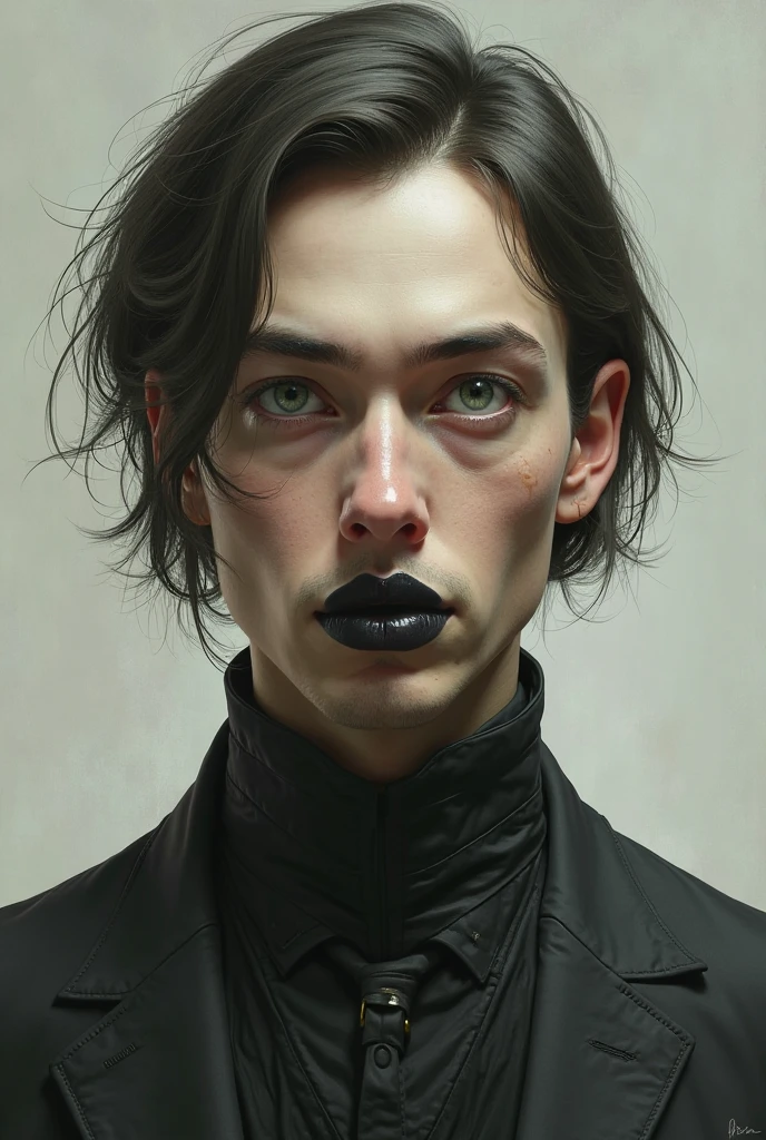 avatar. head on, terror, suit, elegant, mascara.