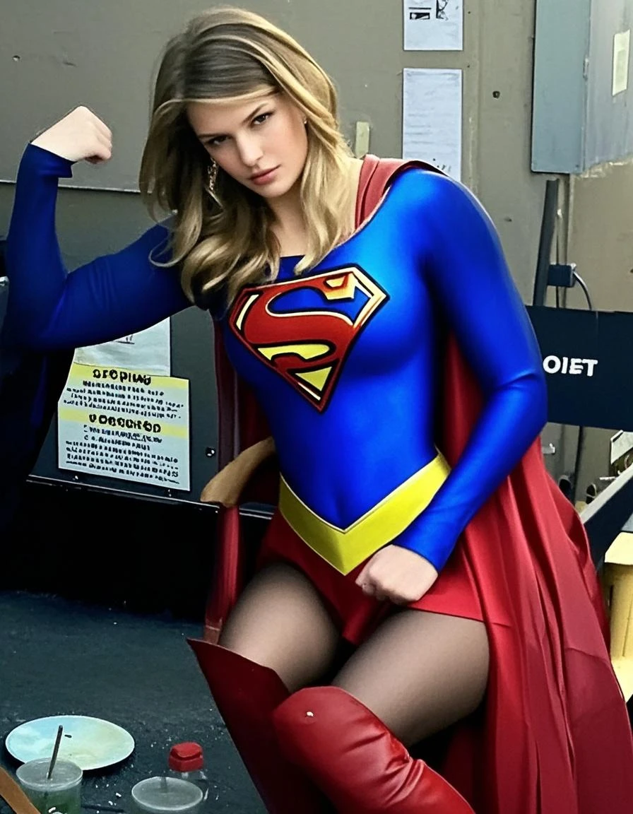 highest quality、High resolution、Super detailed、masterpiece、(Live shooting:1.5)、genuine:1.5、photogenuineistic:1.5、very delicate and beautiful、small details、(Supergirl spreads her legs in a sexual pose:1.4)、(show me your white panties:1.4)、(mini skirt:1.3)、(barefoot)、(super beautiful)、(beautiful face)、(blonde)、(american beauty:1.5)、(detailed face:1.3)、(red boots)、(rooftop of skyscraper)、(At SFW)