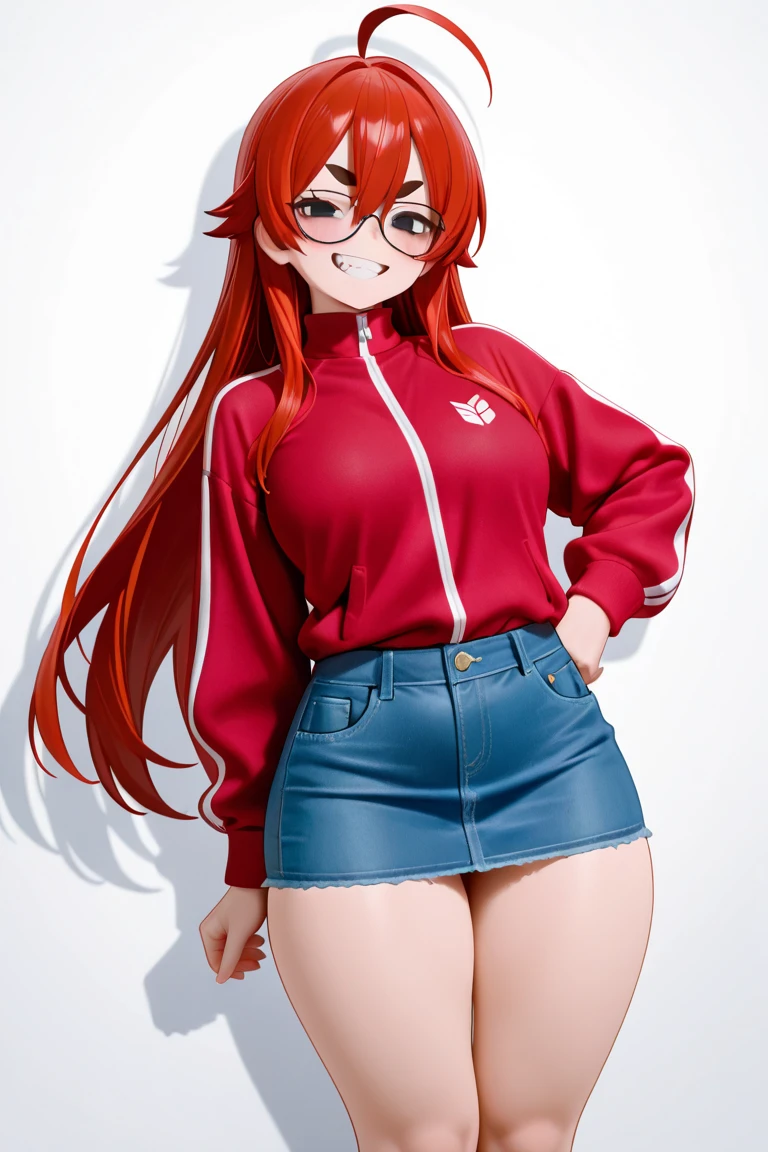 Earth Army、Frey Ulster、 uniform, pink army,white jacket, white uniform,黒いタイトmini skirt、mini skirt,
white panties、_have,squatting in front、spread legs、show white panties,
前hair,red_hair, length_hair,blue eyes,a White bow in her hair,redいhairで床にひざまずく制服を着たアニメの女の子, Misato Katsuragi, Makinami, juri misaki, marin kitagawa fanart, haruno sakura, zero two, Makoto Shinka, Created at Anime Artist Studio, Sakura Haruno, [ 4K digital art ]!!, yayoi kasuma, Beautiful anime girl squatting
