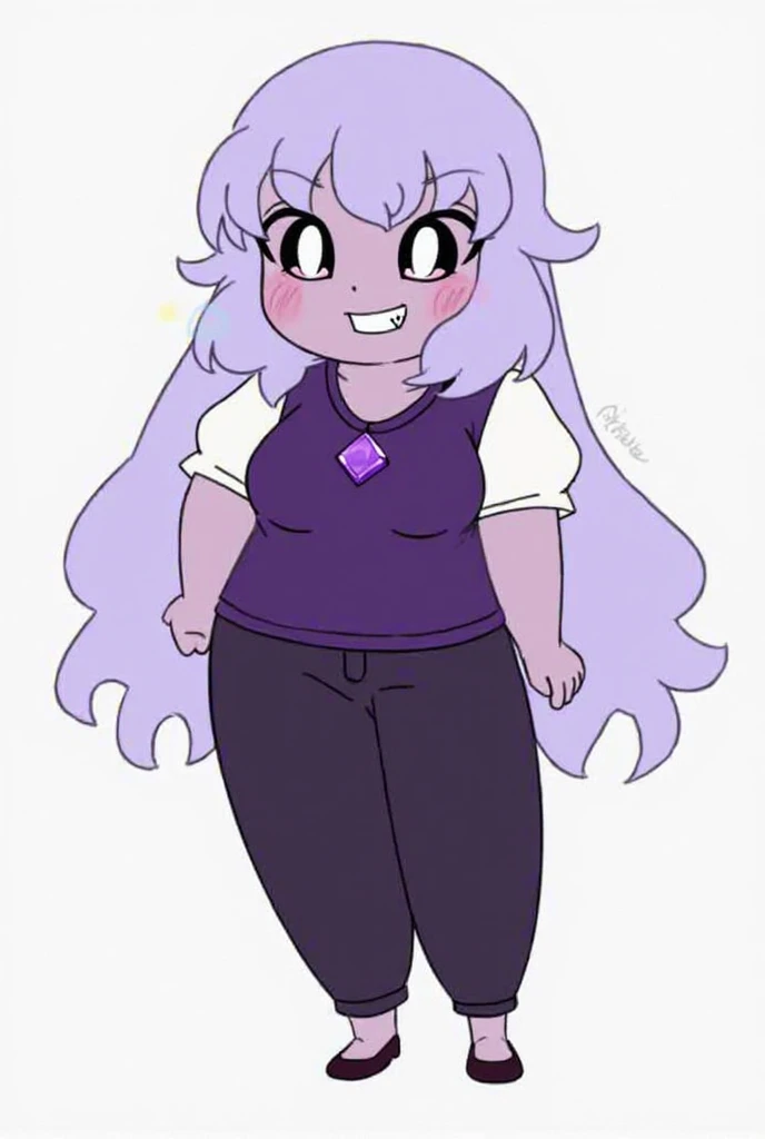 Amethyst, furry girl, cat, white hair, punk hairstyle, long hair, anime style, small breasts, narrowed eyes, black eyes, ((black shirt, off shoulders, midriff, gray shorts, black pedal socks)), beach, clear sky, high quality, detailed body, detailed eyes, detailed face, masterpiece, glistening body, detailed body fur, best quality, purple fur, perfect lighting, perfect shadows, perfect eyes, perfect hair, perfect face, gorgeous body, full body, feets with three toes, solo, tiny body, short body,