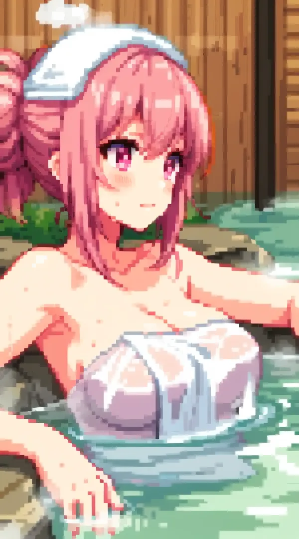 (Highest quality、Highest quality、4K,A pair of sluts and sluts、Bitch、((Oversized huge saggy breasts、Puffy nipples,Has huge areola、Has cleavage、whole body、Completely naked、Having sex、With pubic hair)))((((Nasty relationship、She feels good as she vigorously moves her hips up and down、Drooling、Violently shaking breasts、She is giving a blowjob to a man、A man has his dick in a pussy、Nighttime hot springs、fate style ))))