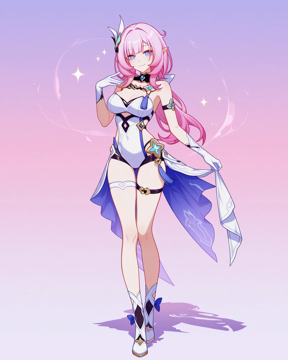 1girl,
BREAK (( bangs, long_hair, pink_hair, multicolored_hair, bow-shaped_hair, purple_eyes, blunt_bangs, hair_ornament, bow, blush, smile, blue_hair, breasts, gradient_hair, blue_eyes, :1))
BREAK ((magical girls:1.5))
BREAK indoors,
BREAK looking at viewer, 
BREAK (masterpiece:1.2), best quality, high resolution, unity 8k wallpaper, (illustration:0.8), (beautiful detailed eyes:1.2), extremely detailed face, perfect lighting, extremely detailed CG, (perfect hands, perfect anatomy),