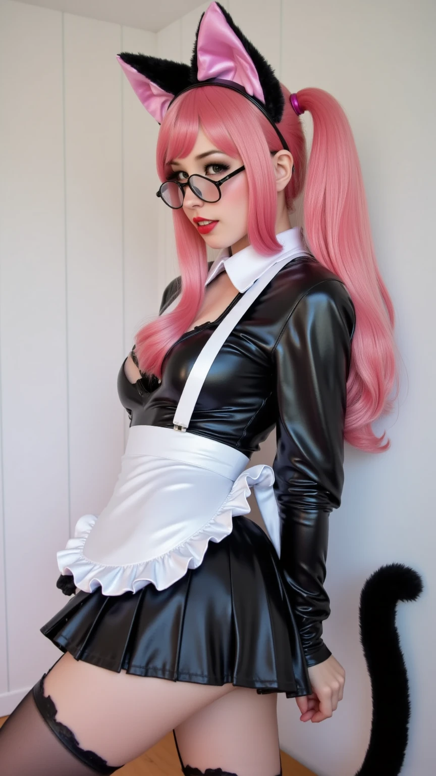 Latex cat lady