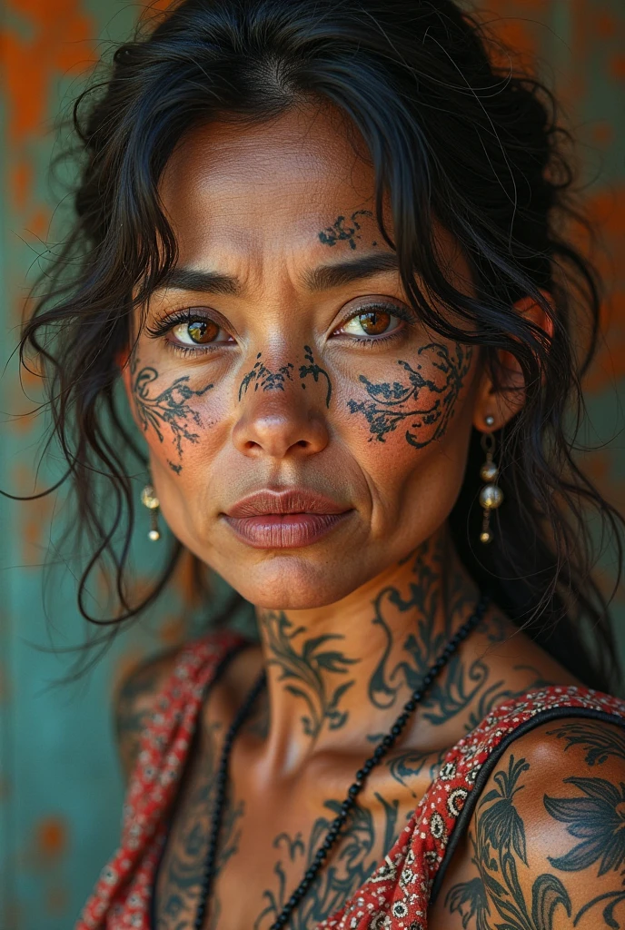 In a world ravaged by disaster, Laurence, a survivor with striking body art, must band together with others to find safety and rebuild society