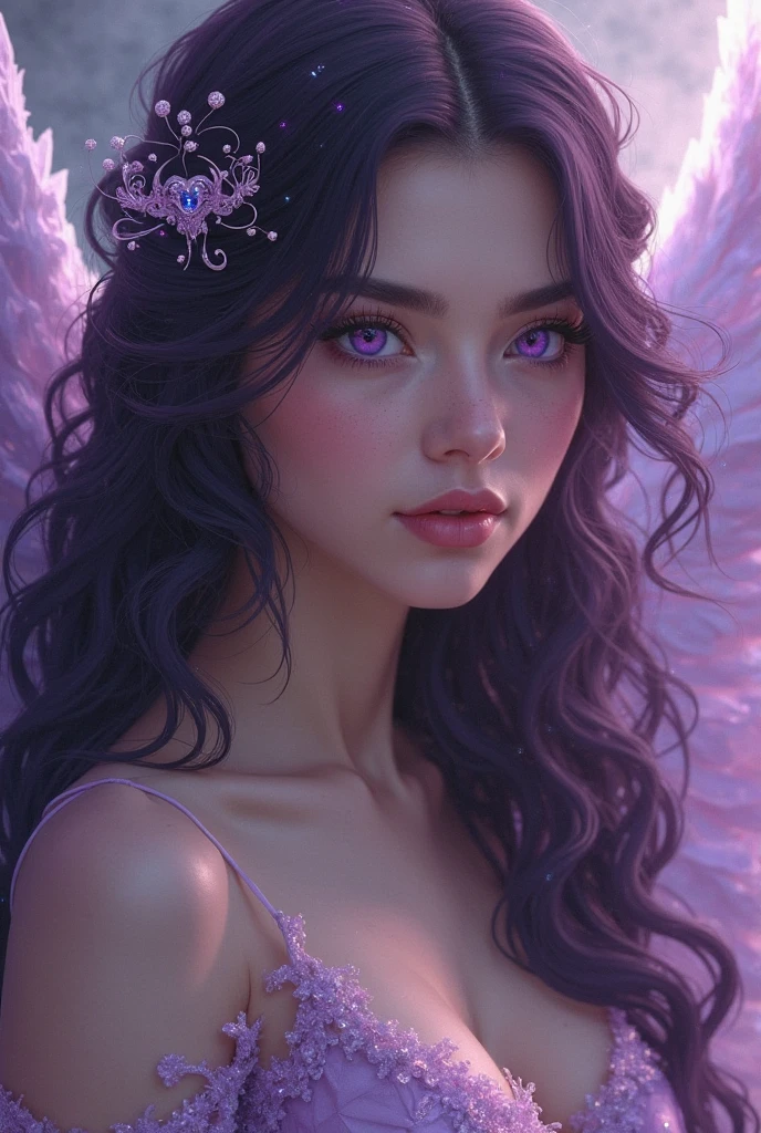 ((Need)), ((tmasterpiece)), (A detailed), Enchanting succubus, Ethereal beauty, Perched in clouds, (fantasy illustrations:1.3), Seductive gaze, captivating posture, Sit above the clouds,otherworldly charm, Mysterious Sky, (Luis Royo:1.2), (Yoshitaka Amano:1.1), Moon Night, pastelcolor, (Detailed cloud view:1.3),Beautiful fluffy clouds,Endless starry sky, (A high resolution:1.2)