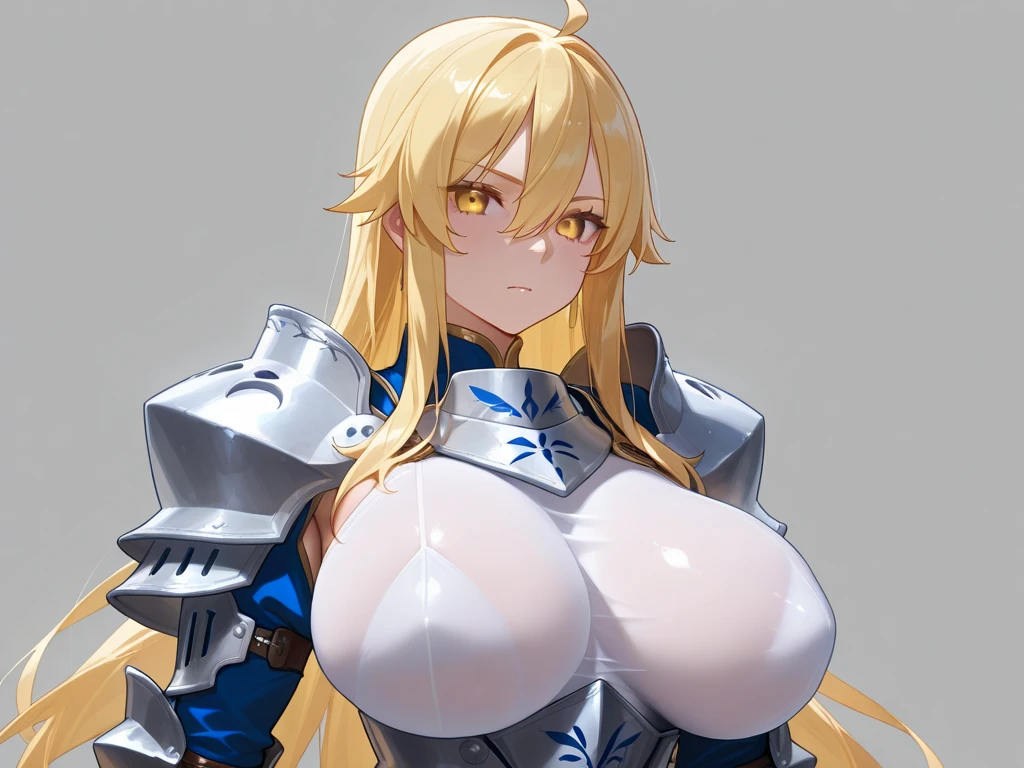Very detailed、Highest quality、Best image quality、masterpiece、8k、Sparkling blue eyes、Anime Face、A kind smile、(Open your mouth)、(Blonde long hair)、(SFW Giant:1.5)、(Big Tits:1.7)、ckundies、Cowboy Shot、(White thong)、(highleg:1.8)、(Muscles of the whole body)、(necklace)、(topless:1.8)、(NSFW)、(underwear), panties, black panties、(Wearing white bikini armor:1.5)、(Put on a helmet:1.5)