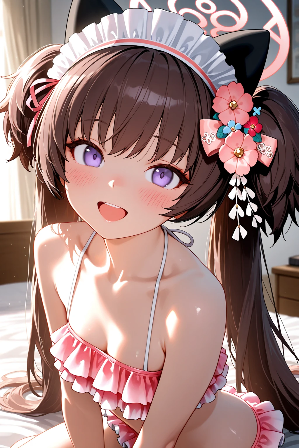 (masterpiece、Highest quality、Highest quality、Official Art、Beautiful and beautiful:1.2)、(One person:1.3)Hatsune Miku、Twin tails,Beautiful breasts, Katsushika Hokusai,(Very detailed CG ユニティ 8k 壁紙), (masterpiece), (Highest quality), (Very detailed), (Best illustrations), (Best Shadow), (Absurd), Break Girl, shy, Sweat, vapor, Mid-chest, View your viewers, A light smile,