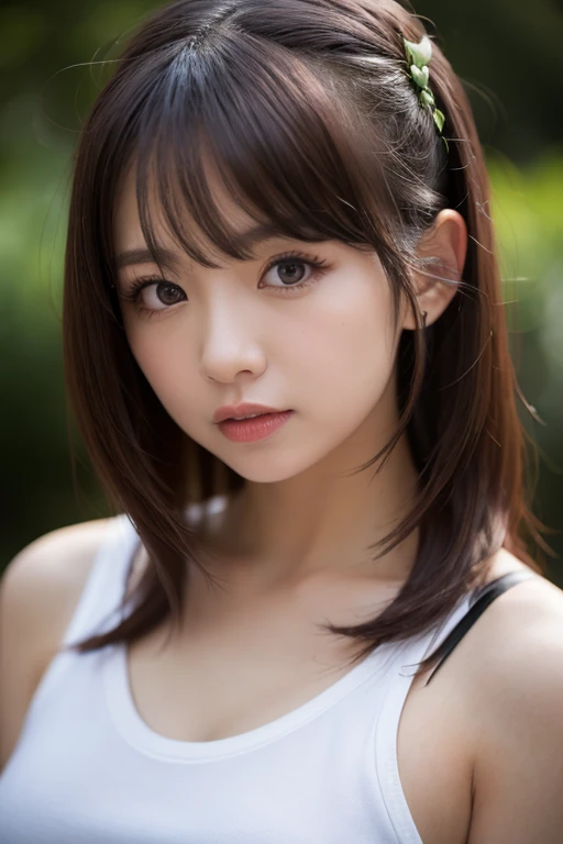 (((masterpiece))), highest quality, very detailed, detailed background, very beautiful girl, Japanese, 12, detailed face, bangs, (whole body:1.3), (random hairstyle :1.2), (young face), (perfect body:1.1), blouse, summer, In 8K, wallpaper, wonderful, finely, Super detailed, ultra high resolution, very detailed, pure erotic face, very detailed目と顔, beautiful and detailed eyes, very detailed肌, ((bold bikini)), no makeup, (natural skin), cowboy shot、16歳のbeautiful girl、beautiful girl