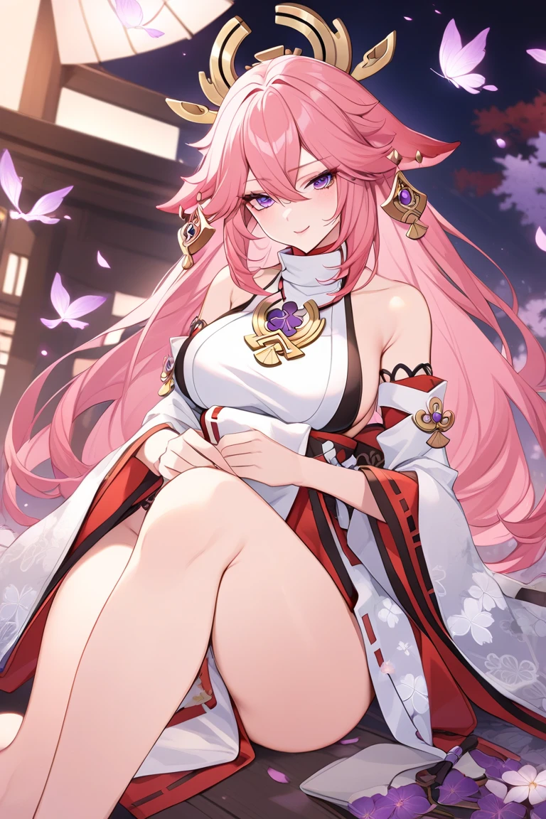 One Girl, (Urzan-6500:0.7), K-POPアイドル, yae miko, , Exposed bare shoulders, Pink Hair, Long white hair, Japanese Clothing, The best quality in the best condition, (da pintura:1.5), (hair ornaments:1.35), gem, Purple eyes, 耳Nipple Ring, , Written boundary depth, Detailed face, Face Focus, ribbon_trim, (View your audience:1.25), Non-traditional Shrine Maiden, Shiny skin, Long sleeve, Thick lips, Game CG, (Blur the background:1.2), sit, , whole body、Put your head on the urinal,Yogurt all over、whole bodyが濡れている、One Girll, Kneel, Obscene, Pee, Urine,garbage,masterpiece, Highest quality, Very detailed,Knee-high socks、Long white elbow gloves、With legs apart、Showing off your crotch