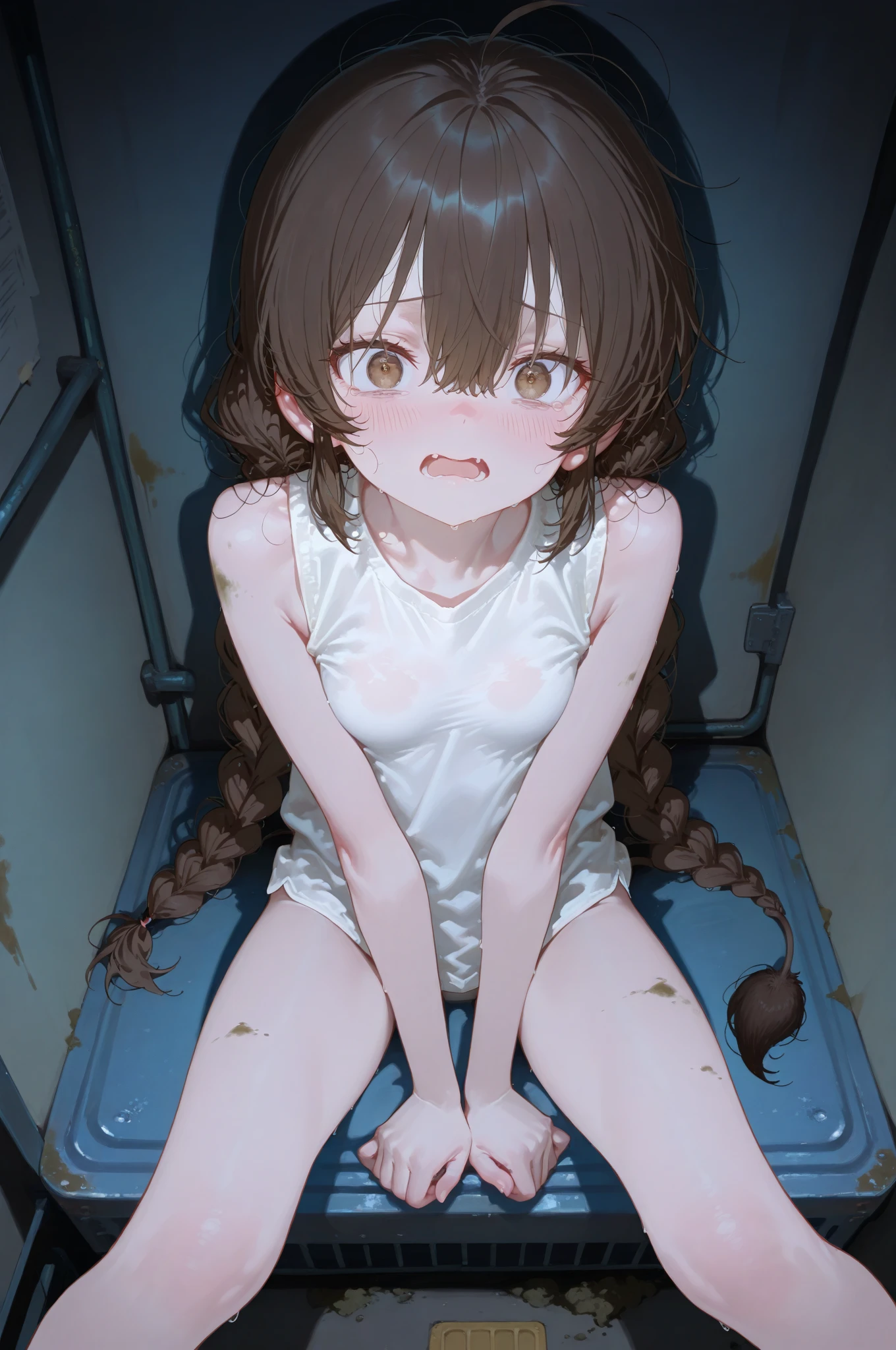 nsfw,Highest quality,so beautiful,8K,Highest quality,masterpiece,Highest quality,cat ear,nude,Flat Chest,Sunburn,{{{{{Vulgarity}}}}},ahegao,Ohogao,Blushing,Ecstasy face,Climax,fucked silly,doggystyle,com in pussy,pussy juice,open mouth,{{shower (place)}},vapour,wet,breasts on glass,against glass,saliva,nude boy,standing behind girl,sex from behind,hug from behin