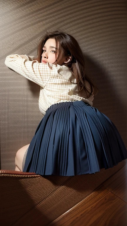 nsfw,one woman,masterpiece, extremely fine and beautiful, (((upskirt))),(from below),no panties
