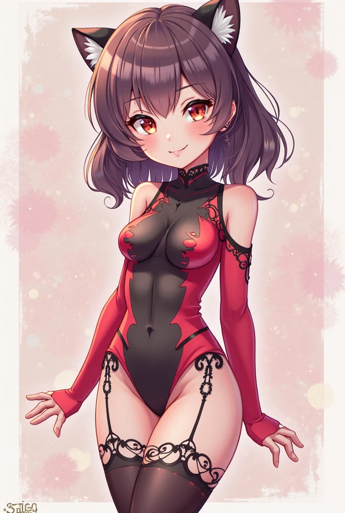 Ai Haibara、Chinese dress、FULL BODY， thickthighs、smooth、wetted skin、cinematic lighting, smooth、