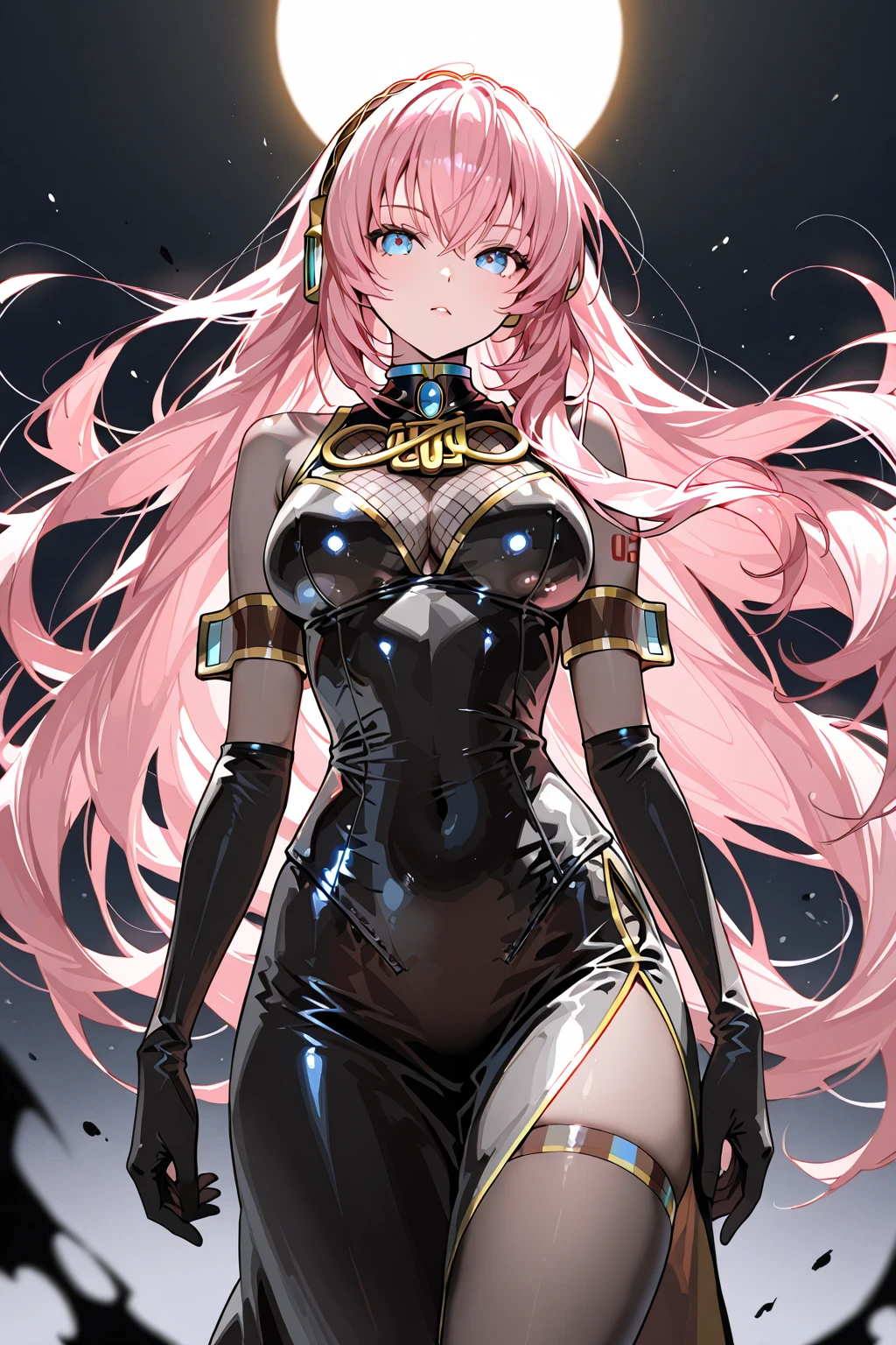 (vtuber model:1.3), (Highest picture quality),(Master's work),(ultra-detailed),(Detailed eye description:1.0), (standing), (whole body), long hair, symetrical hair, symetrical body, (front view:1.3), standing still, no background, just character, neutral face, beautifull, girl, , big boobs, bikini, no perspective, vtuber, pink hair, (no background:1.2)