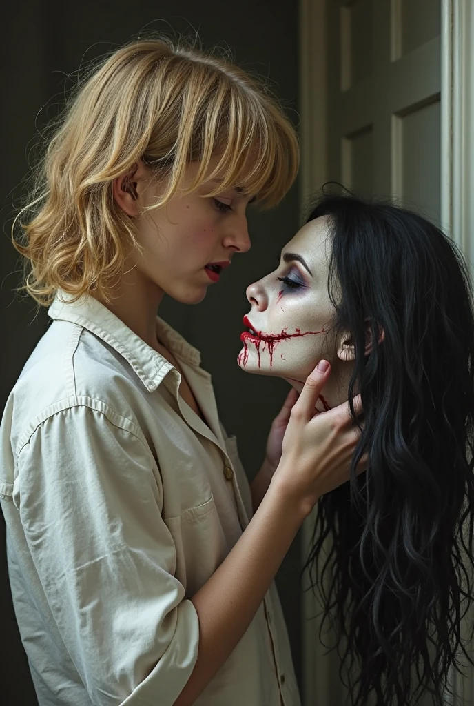 Men and women　psychopath　Creepy Smile