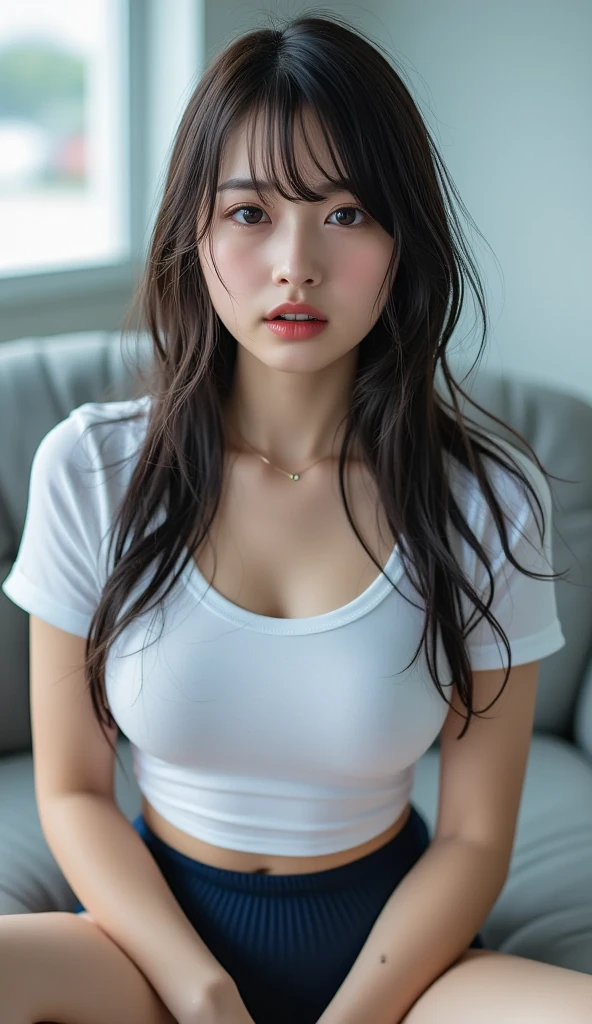 imagem hiper detalhada, UHD,16k, foto profissional, (Foto realista do Android-21 de Dragon Ball Z) menina deusa da beleza, severe facial expression, ((Showing breast pulp)), Erotic, mostrando seus impressionantes seios grandes, lindo e perfeito, ((natural sagging breasts, seios, seios longos e pontiagudos ultra gigantes saindo de suas roupas)) seios cheios, grande corpo magro cheio de curvas, bunda perky, ela usa um cinto, She doesn't wear panties, buceta mostrando, pelos pubianos mostrando, levantando suas roupas))), pernas grossas abertas, Saiu mostrando fio dental enfiado na buceta dela, Flexible Body, perfect hands and fingers,
  androide 21, garota saiyajin sexy, She unleashes bursts of power, qual, Arte Oficial, Android-21 Sexy feminino, arte oficial do personagem, protagonista feminina sexy, corpo curvo, fino e tonificado, pernas abertas, exposto, Micro fio dental enfiou na buceta dela:8, Aqualri Toriyama, Diretor: traits of Aqualra Toriyama, Bulma de Dragon Ball, Melhor Design de Personagens de Anime, Stroke style by Aqualra Toriyama, Cute single character, semi-, (great lighting) (bichano, , pubic hair), ( sem calcinha mostrando buceta)