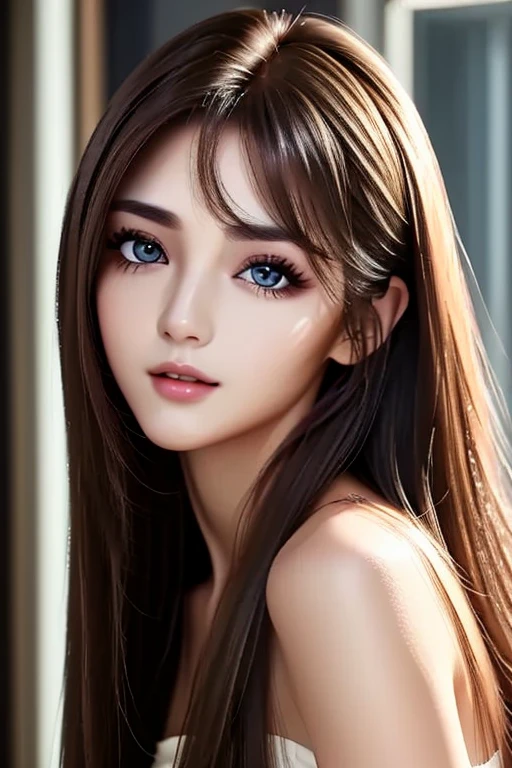 Realistic、Highest quality、Highest quality、masterpiece、Ultra-high resolution、RAW Photos、Realistic、Bright lighting、Face Light、Smooth Professional Lighting、Looking into the camera、alone、Adult female、Beautiful woman、Super Beauty、Realistic肌、Moisturized Skin、Realistic eyes and faces、Perfect model body shape、Beautiful Eyes、Big eyes、Inconspicuous tear bags、slim、big breasts of medium size、Beautiful fingers、Very long hair、Black Hair、black eye、Looks happy、Cowboy Shot、(Both ears are hidden by hair)、(((White Wizard)))、Fantasy World、Medieval Europe、wilderness