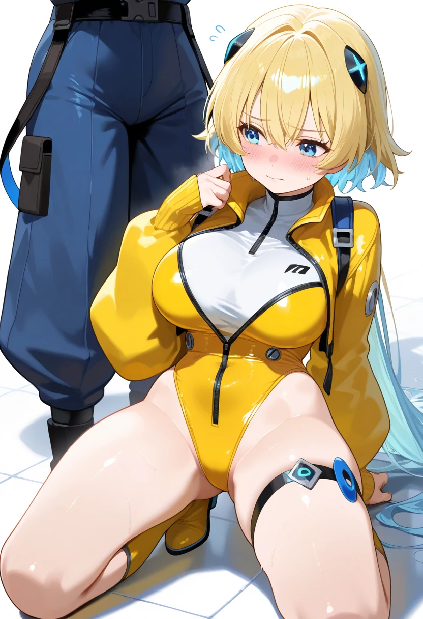 masterpiece:1.5 Highest quality:1.5 Spread your legs in an M shape:2.0 Get on your knees and spread your crotch:1.8 Smiling face:1.5 Spreading pussy:1.5 Her breasts are visible through her eyes.:1.5 See-through:1.3 Tentacle rape:1.3 Wearing a dress:1.3 Thread-thin eyes:1.3 Milky overflowing from the pussy:1.3 Restraint Chair:1.2 Tentacle restraint:1.2 Tentacle Beautiful waterfront Knee-high socks Drooling