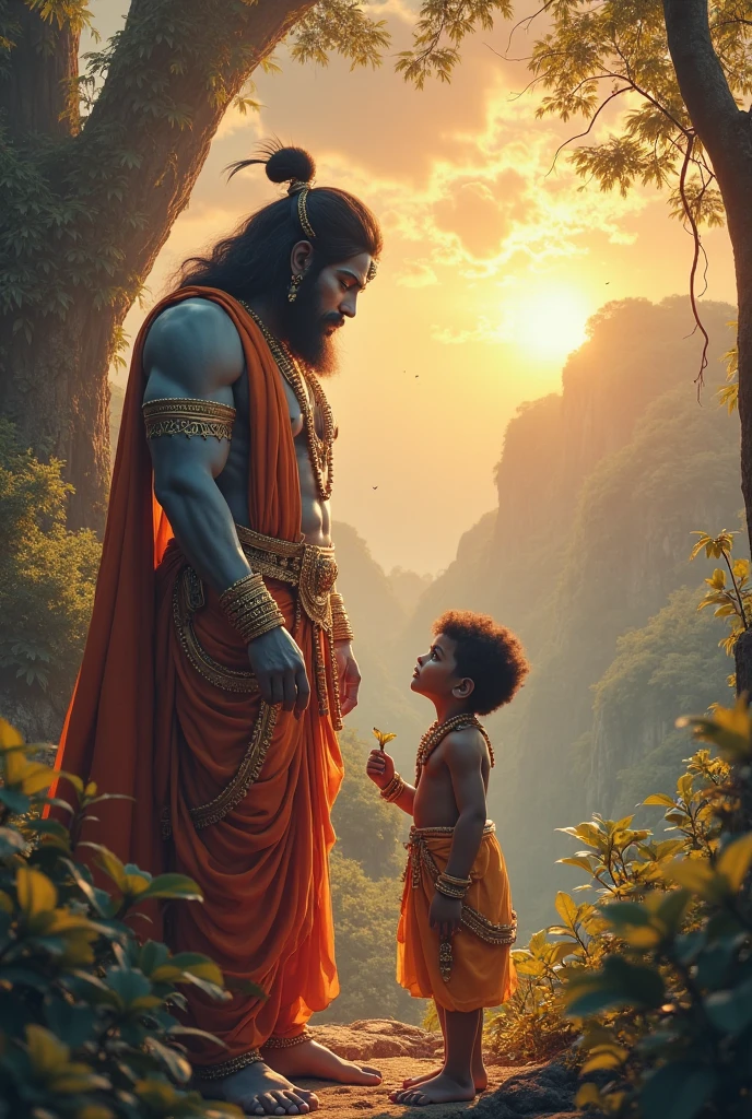 I need a smoke pic of god yamraj  smoke weed  with man 

