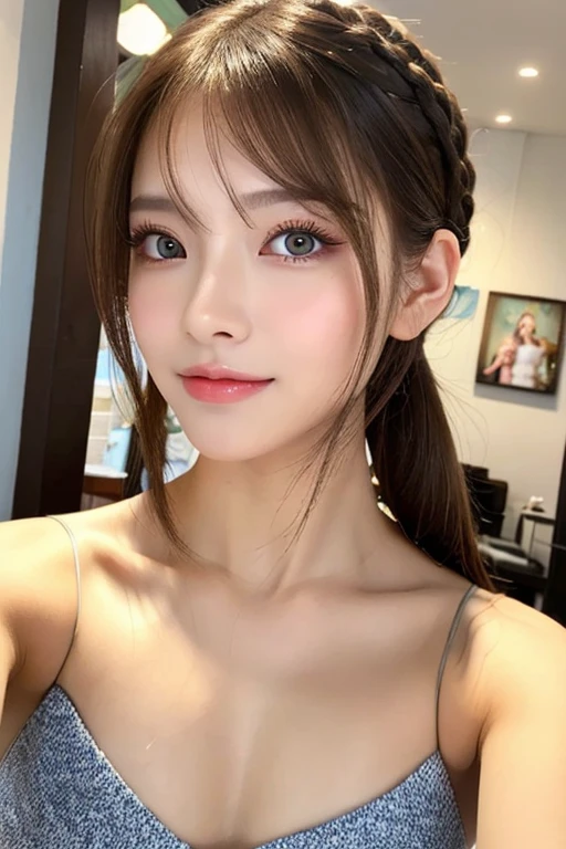 ((Best Quality, 8K, Masterpiece: 1.3)), 1 girl,foot,Mature and charming woman,Silver hair, long ponytail,