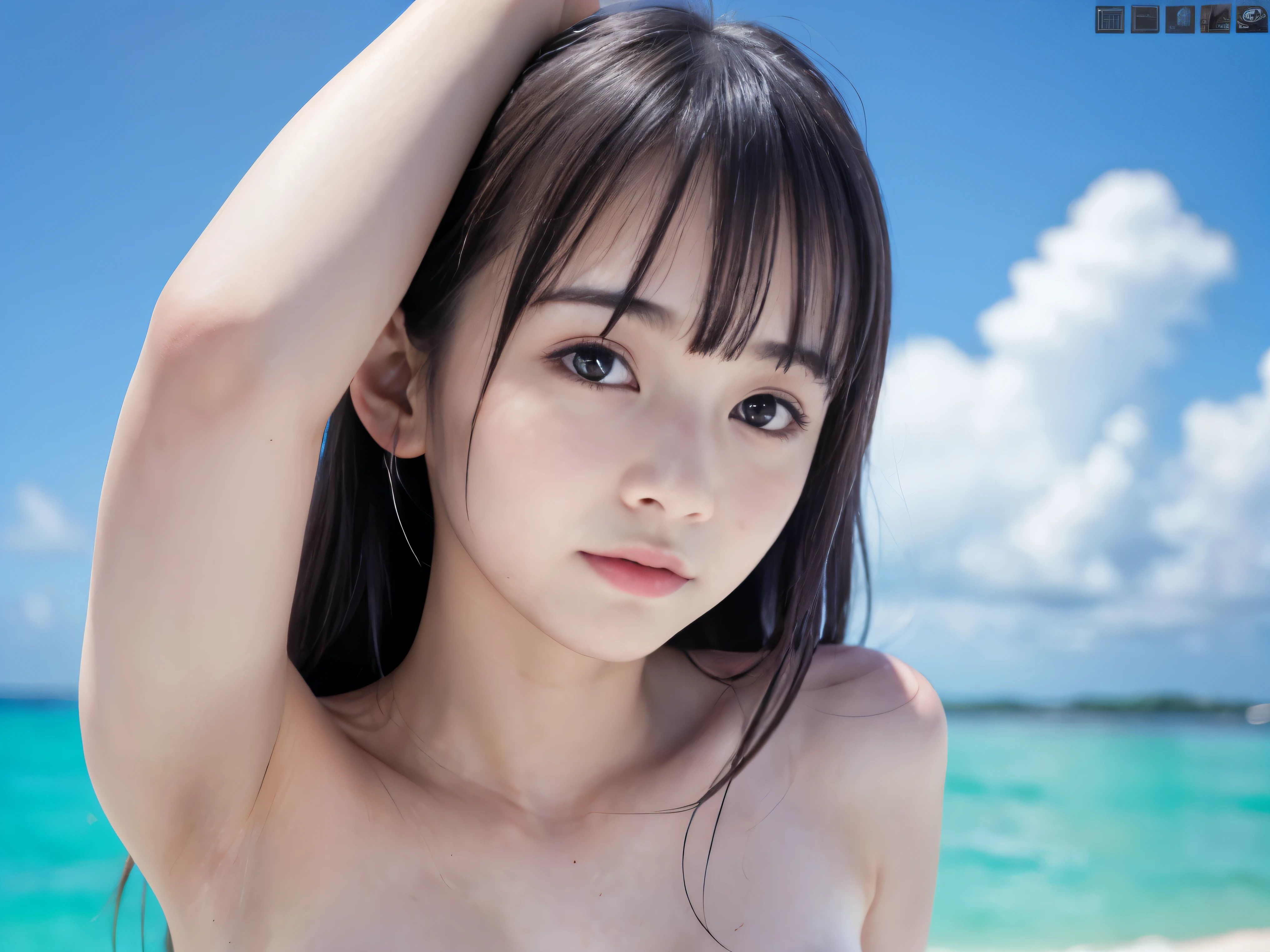 A 20-year-old woman with a cute idol-like face.。Gentle and cute。Please smile kindly。She is completely naked、Iの胸は少し大きいです. I'Bedroom. RAW Photos Genuine Genuine Genuine life No copyright notice