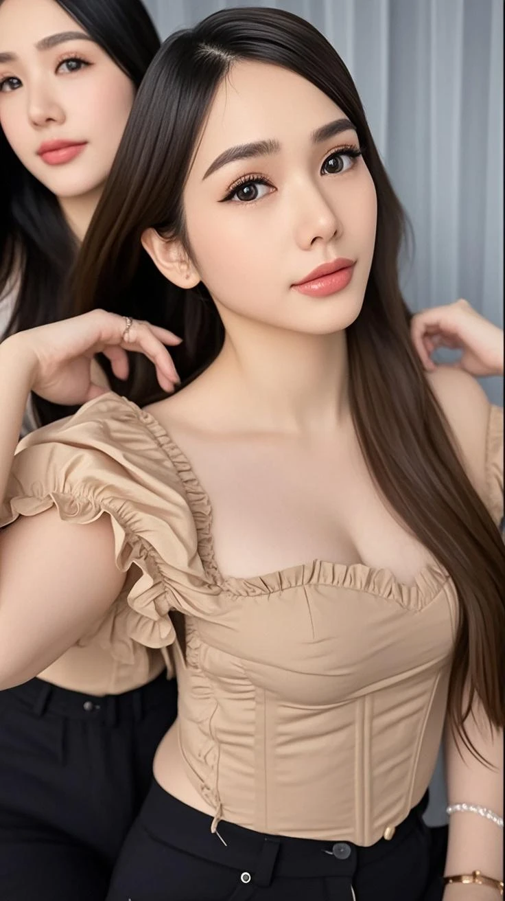 (Highest quality、8k、Award-winning works、Ultra-high resolution)、One beautiful woman、Sunset outfit:1.3, Burstingly Big Breasts, Slim and toned waist, Soft big ass, Smile at the audience:1.2),(blonde:1.1)、Bright color contacts、Perfect Makeup、Bright and shiny lipstick、(Very heavy makeup:1.2)、Beautiful bright eyeshadow、Heavy makeup around the eyes、very long wavy hair、(Romantic affection:1.1)、The best smile he had when he saw me、(Many of them emphasize the body line.:1.1)、(Strongly blurred vibrant Harajuku city background:1.1)、(Strongly blurred background:1.1)、Accurate anatomy、Ultra HD Hair、(Ultra-high resolutionの完璧な美しい歯:1.1)、Ultra-high definition beauty face、Ultra HD Hair、Ultra HD Shining Eyes、輝くUltra-high resolutionの美肌、Ultra-high resolutionの艶やかな唇