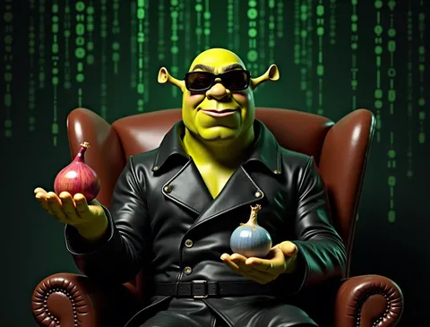 Matrix Shrek And Onions
