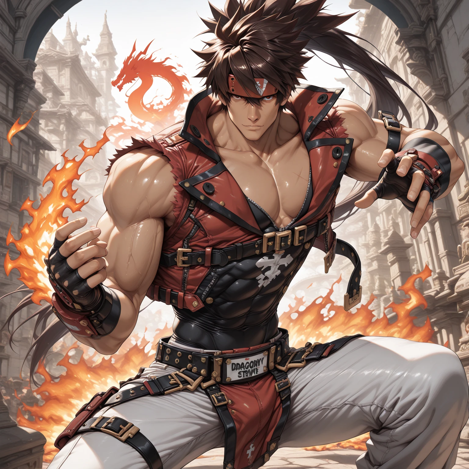 (Very large muscles:1.5)，(Very big penis:1.5)，armor，(Black tentacles cling to me)，Young Boy，Ninja，Sexual，Primary school students，Excited，desire，erection，Bodybuilding，Sex，Drooling，suffer，Captured by tentacles，Just a penis，Deep chest muscles and strong arms，Rockman turns into a Super Saiyan,Full body image,Your penis is as big as your arm,（Sweaty　:1.8)(ejaculation:1.6)