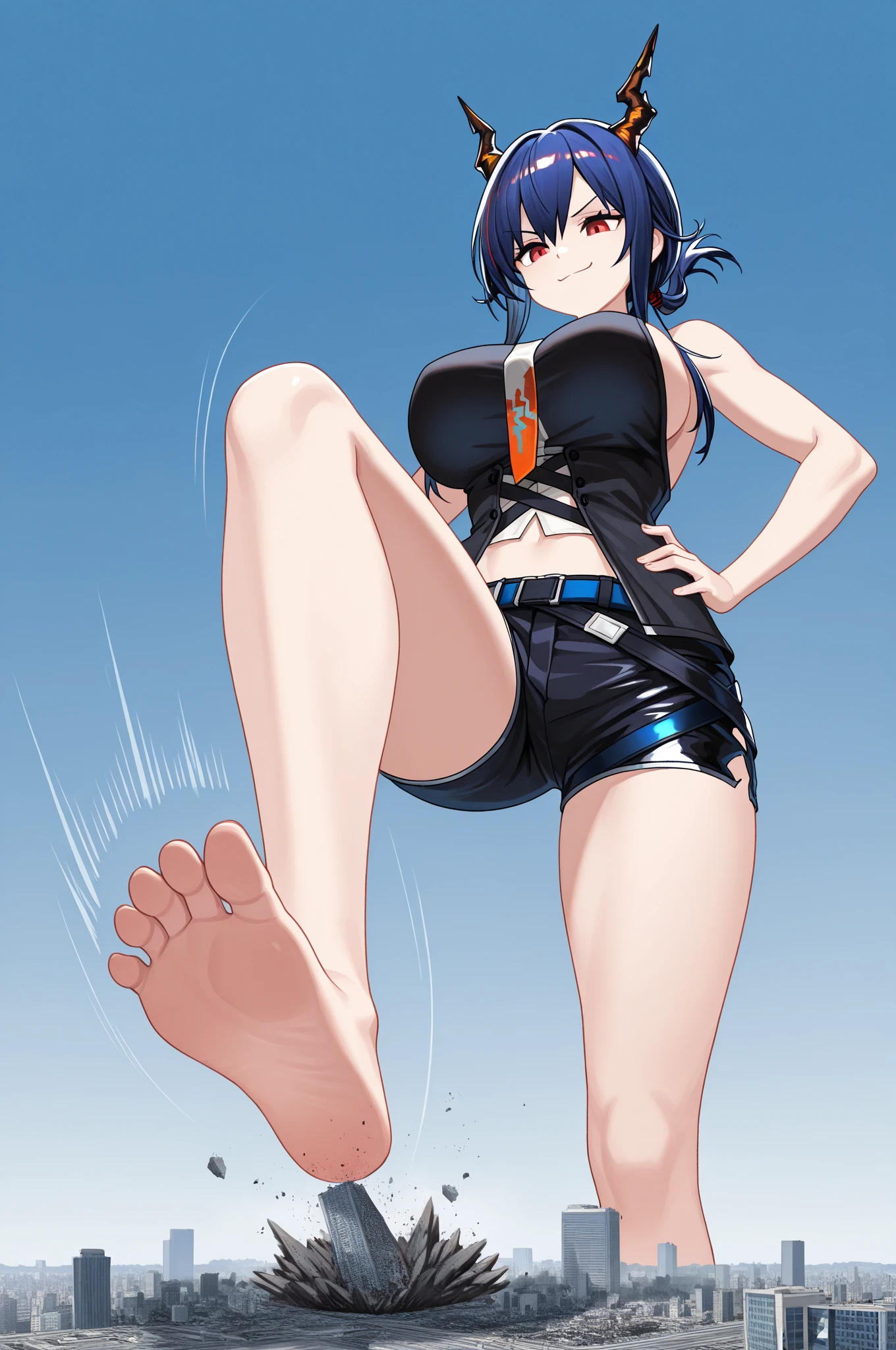 <lora:AlexaVer2:0.8> scalexa, green eyes, midriff, hair bun, masterpiece, from below, squatting, cameltoe, blushing, , bikini,swimsuit,see-through shirt,   1girl,  ((best quality)), ((highres))
