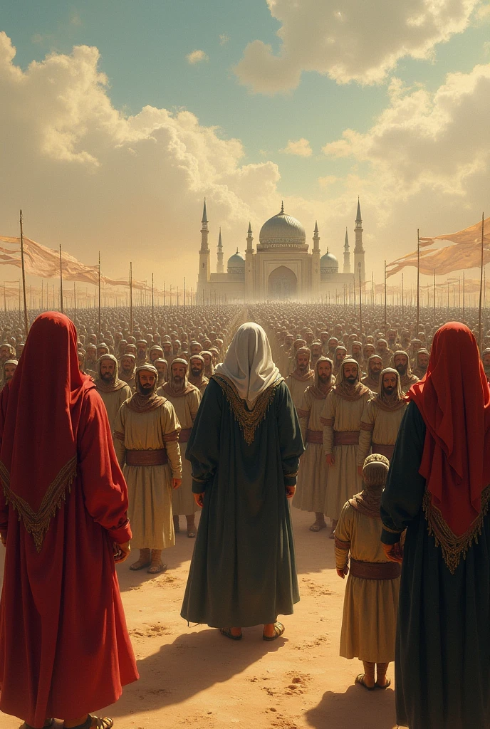 At the end of the fifth century Hijri, when the Abbasid caliphate was declining and the Muslim Ummah was divided into different parts and weakened.
