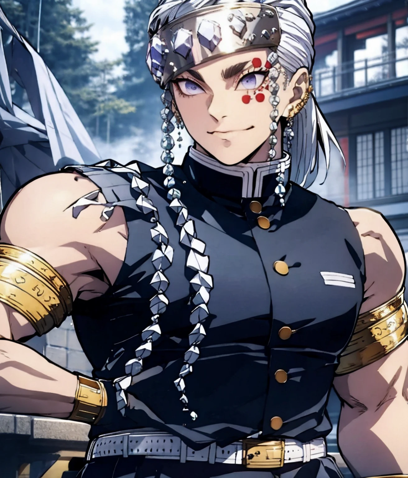 《the original god》Arataki Kazuto , male people,,((Masterpiece)), ((Best quality)), Ultra detailed,((illustration)), Dynamic Angle, Detailed light, (Delicate eyes), Floating, 1boy, Male focus, Head, Clothing, Yellow eyes, necklace, tattoo, (Forehead:0.8), (ahoge:0.8), jewelry, apathy,Ray, chest muscle, Sexy , Venom symbiote for your body, Black mucus of the body , (into venom), Venom,frontage,style of anime4 K, 4K anime wallpaper, Badass anime 8 K, 4 k comic wallpaper, young anime man, Anime boys, Anime wallpapers 4 k, Anime wallpaper 4K, High quality anime art style, Anime moe art style, Anime art wallpaper 8 K, Anime art wallpaper 4 K, RGB lighting