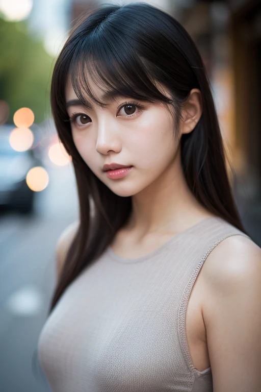 Random Pause, Mix 4, (8k, Original photo, Highest quality, masterpiece: 1.45), (Actual, Vibrant: 1.37), Skinny Japanese woman, One girl, charm, City view, night, rain, Wet, Professional Lighting, Photon Mapping, Radio City, Physically Based Rendering, Gradient black hair, Short Curly Hair, good looking, girl, The T-shirt is see-through,Torn clothes、 High resolution, 1080P, (Beautiful Face), (Detailed facial depiction), (Detailed description of the hand), (Detailed CG), Extreme light and shadow, Messy Hair, Lots of details, (exquisite features), (Highest quality photos), (Beautiful Eyes), Look in front of you, Thin clavicle,