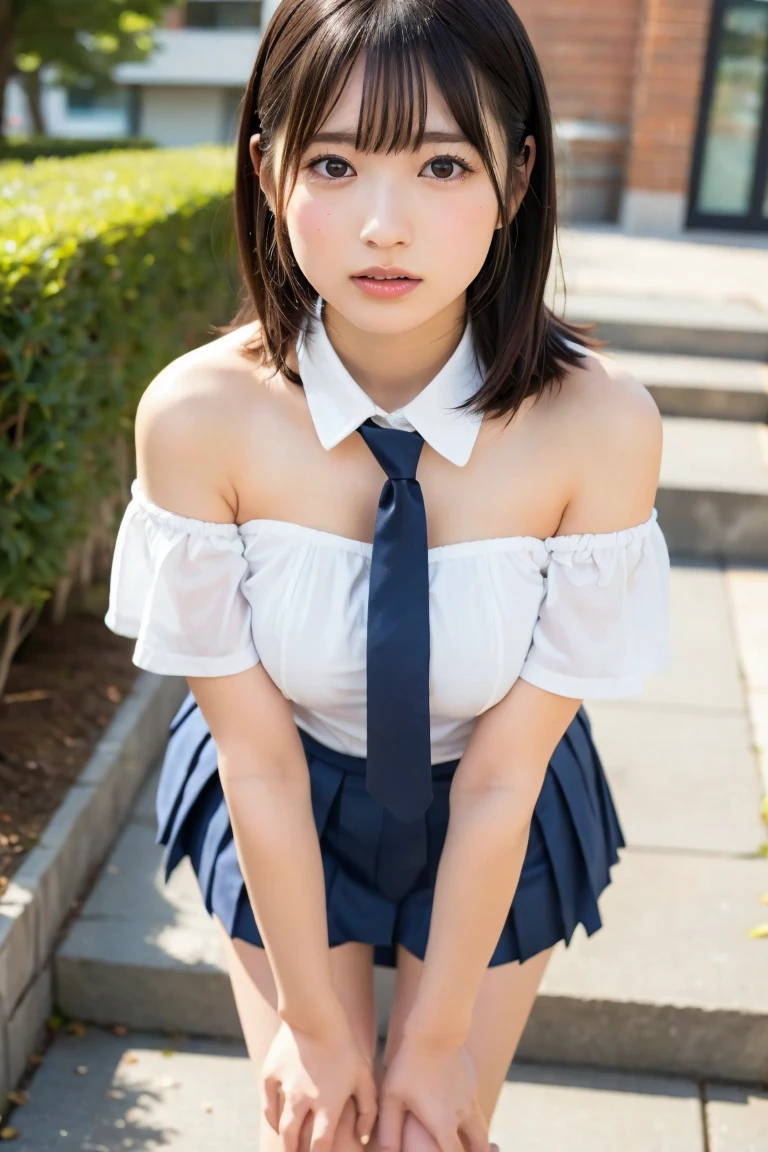 Naked schoolgirl