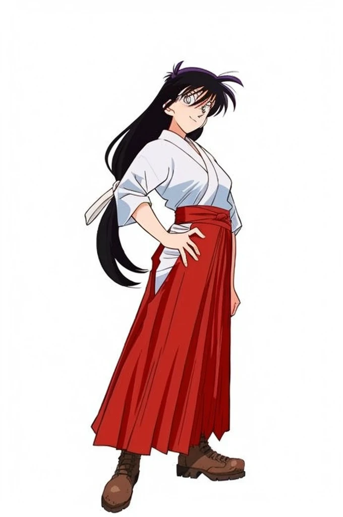 a drawing of a woman holding a mirror in her hand, manga scans, rumiko, 1990 manga panel, by Rumiko Takahashi, by Naka Bokunen, black and white manga panel, ehime, by Yuki Ogura, by Un'ichi Hiratsuka, gainax, by Tsubasa Nakai, gainax anime style